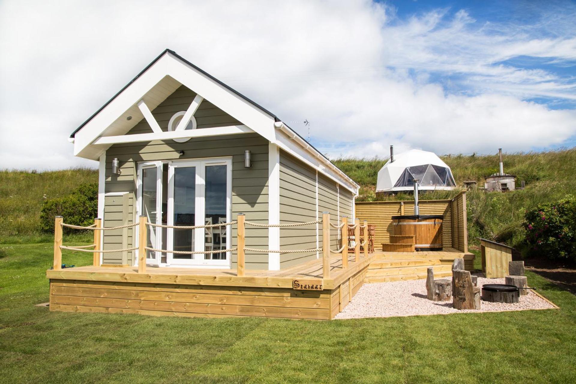 Sauchope Links Holiday Lodge And Glamping Park Crail Exterior photo
